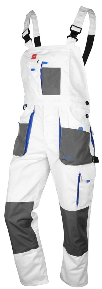 Ogrodniczki robocze Classic WHITE