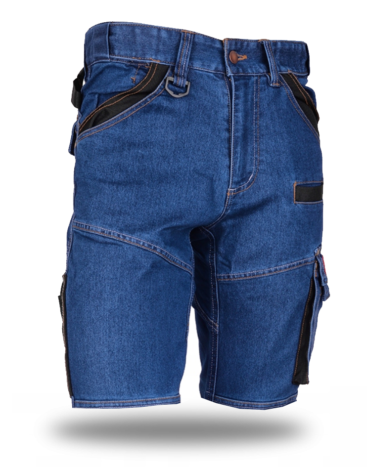 Spodenki krótkie robocze JEANS STRETCH