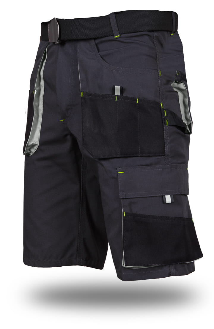 Krótkie spodenki robocze BASIC-FE Gray