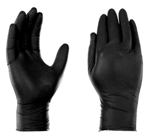 Rękawice nitrylowe bezpudrowe 4GRIP 50szt