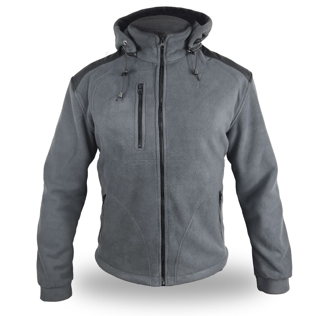 Polar z kapturem szary FLRA HOOD