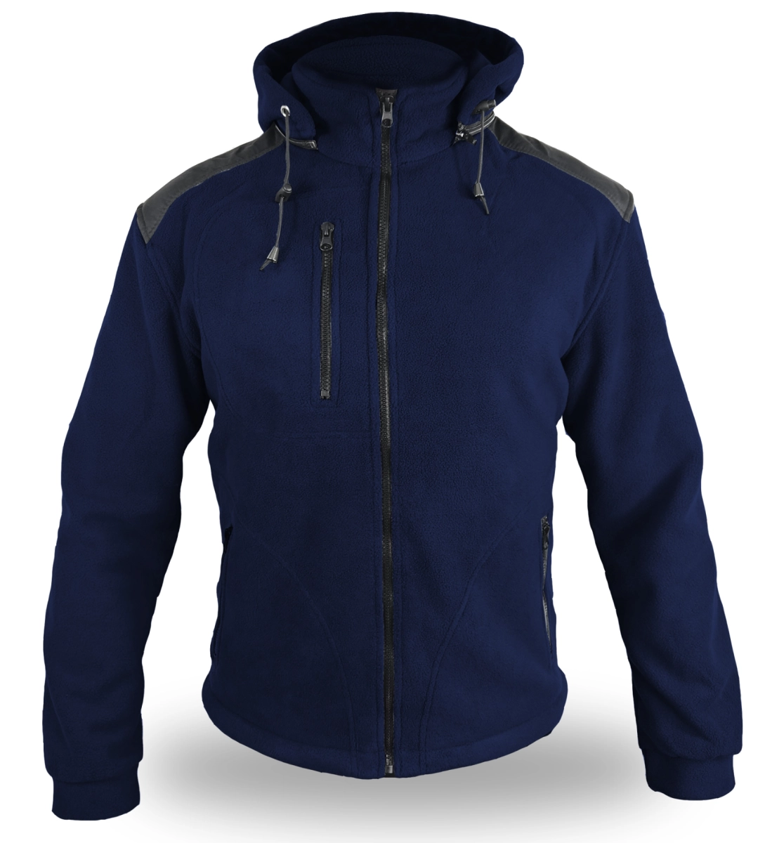 Polar z kapturem granatowy FLRA HOOD