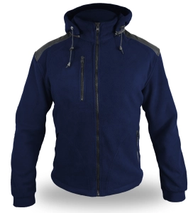 Polar z kapturem granatowy FLRA HOOD