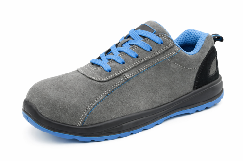 Buty robocze półbuty ochronne MZR S1 SR Gray Blue