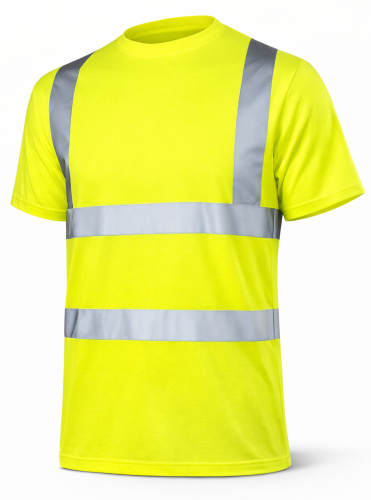 T-shirt roboczy ostrzegawczy HI-VIS
