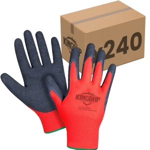 Rękawice robocze lateksowe LATEX B+R  x240 par
