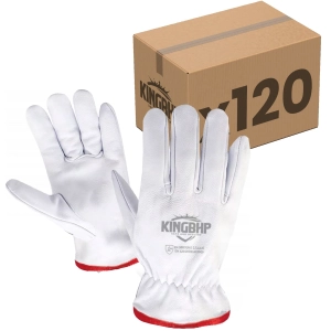 Rękawice robocze skórzane DRIVER x120 par