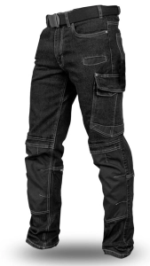 Spodnie robocze JEANS STRETCH Czarne