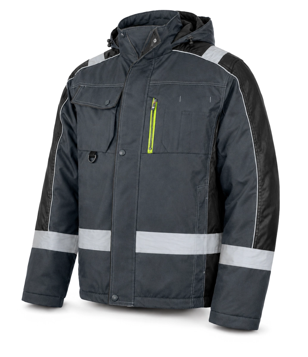 Kurtka ocieplana CLASSWORK GRAY 