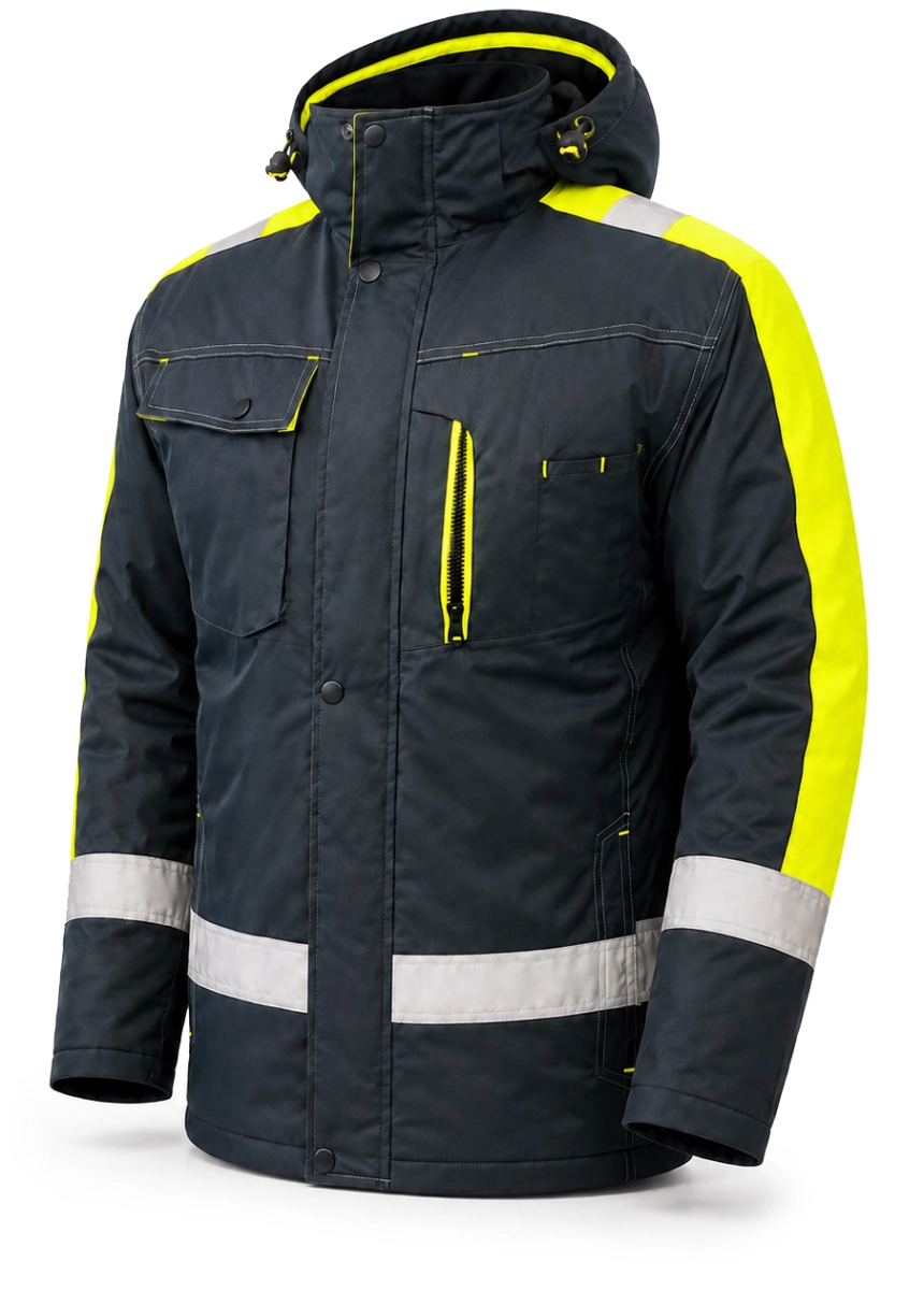 Kurtka ocieplana GLACIER YELLOW