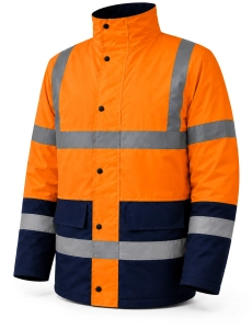 Kurtka ocieplana odblaskowa HI-VIS YUKON ORANGE