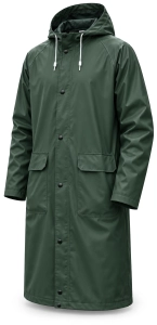 Płaszcz przeciwdeszczowy PVC AquaShield Pro Zielony